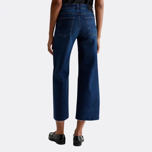 AG SAIGE WIDE LEG CROP JEANS IN 7 YEARS ANTWERP Size 26 - Picture 2 of 6
